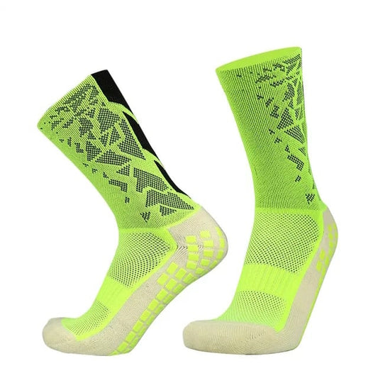 GripKixx Fluorescent Yellow & Black Elite Performance Grip Socks